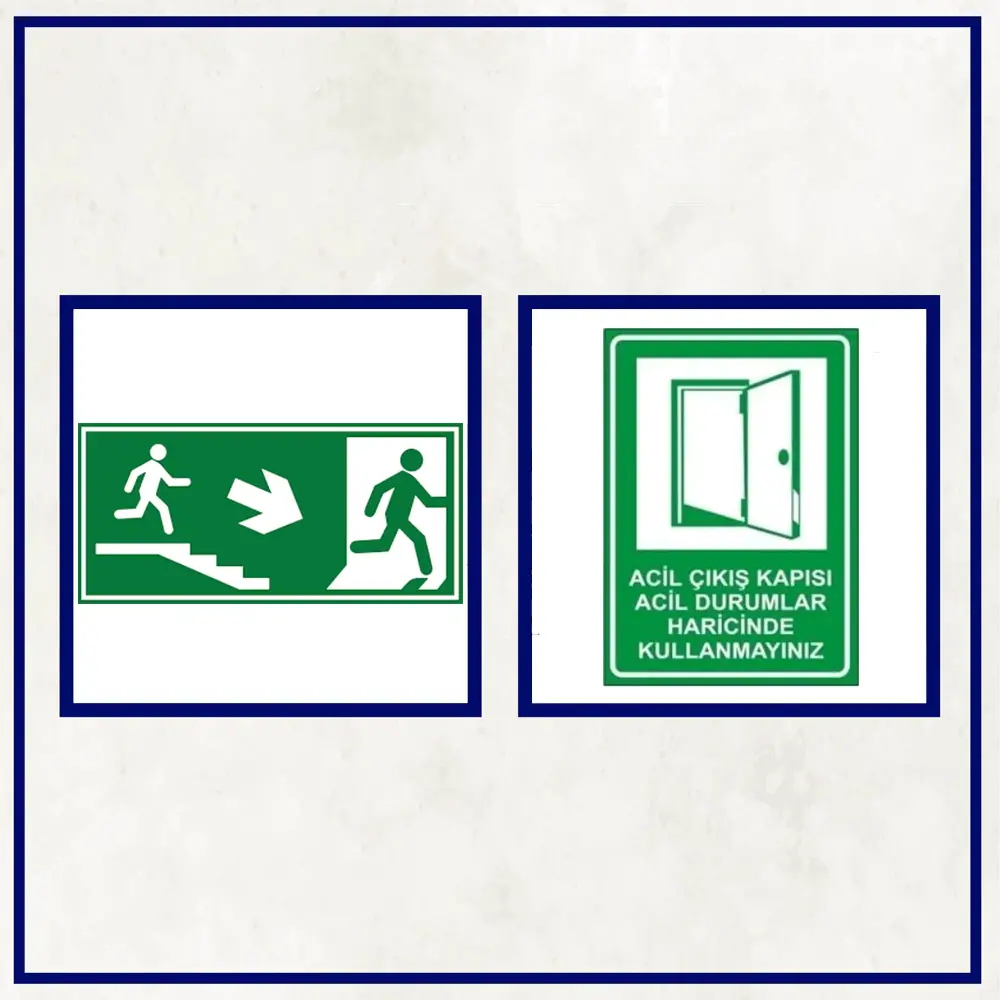 Acil Durum İşaret Panoları